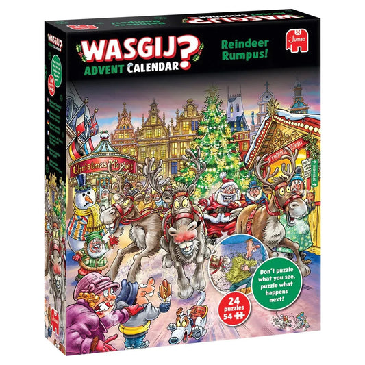 Wasgij Advent Calendar 2025-Universalios dėlionės-Brain Games LT
