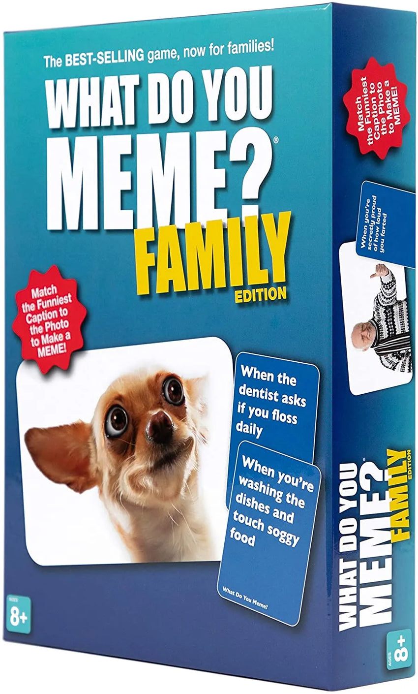 What do you Meme? Family edition (EN)-Stalo žaidimai-Brain Games LT