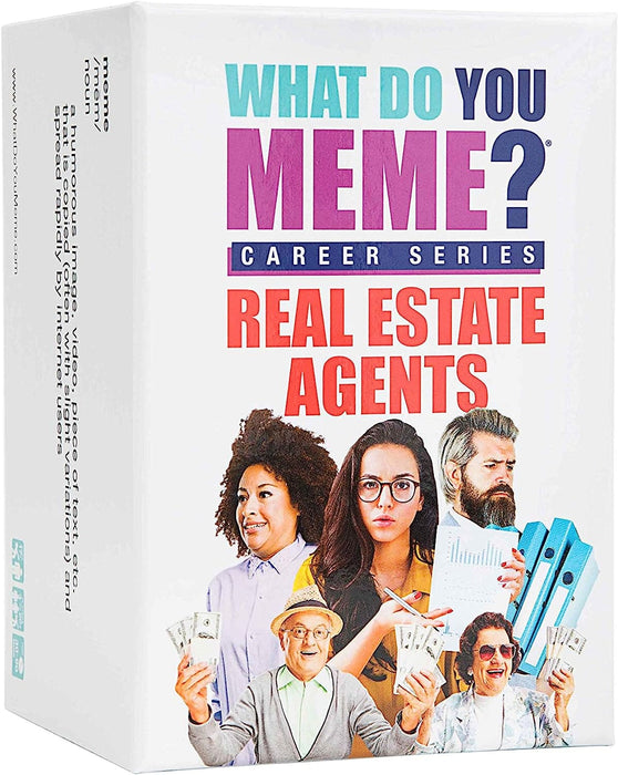what do you meme? Stalo žaidimai What Do You Meme? Career Series Real Estate Edition