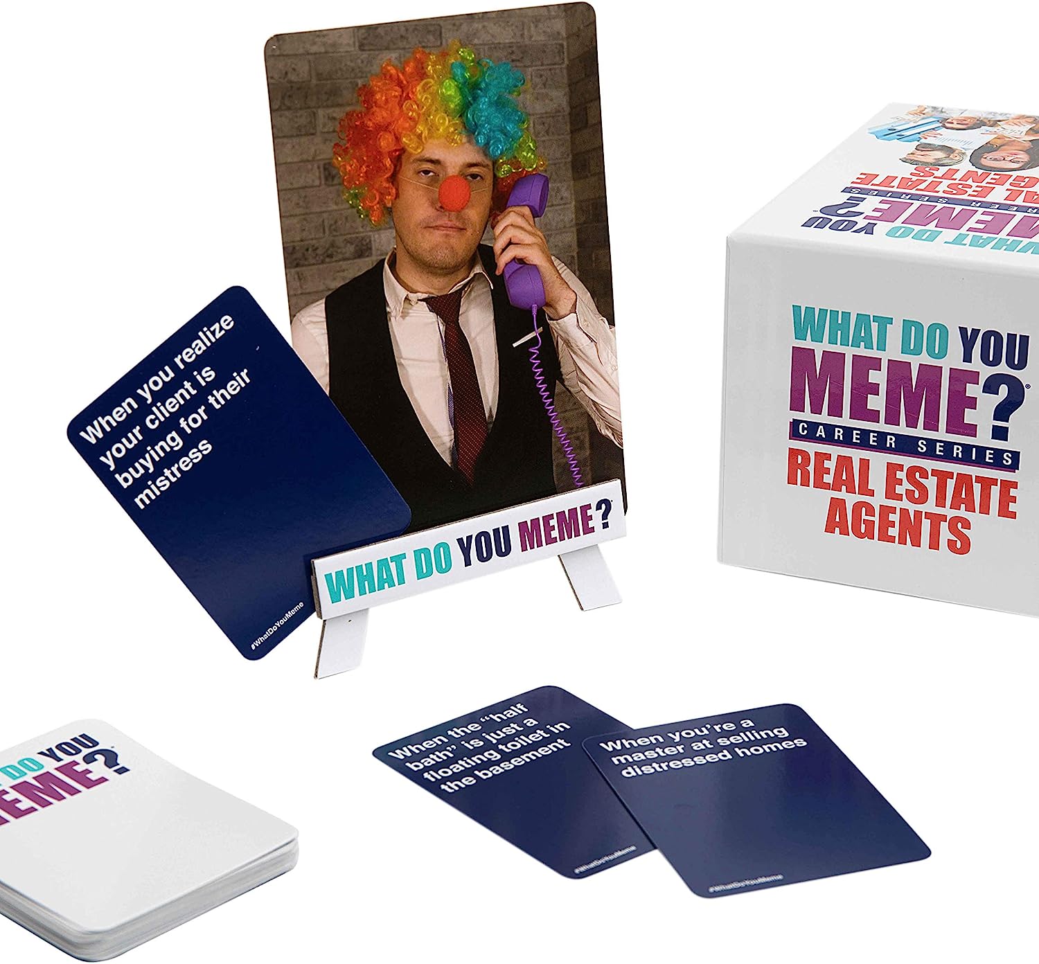 what do you meme? Stalo žaidimai What Do You Meme? Career Series Real Estate Edition