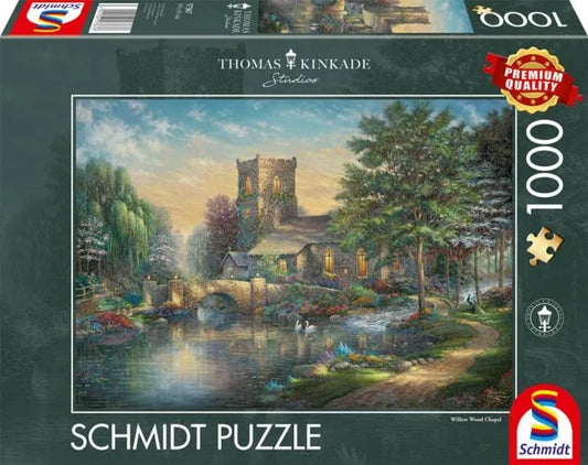 Willow Wood Chapel, 1000-Universalios dėlionės-Brain Games LT
