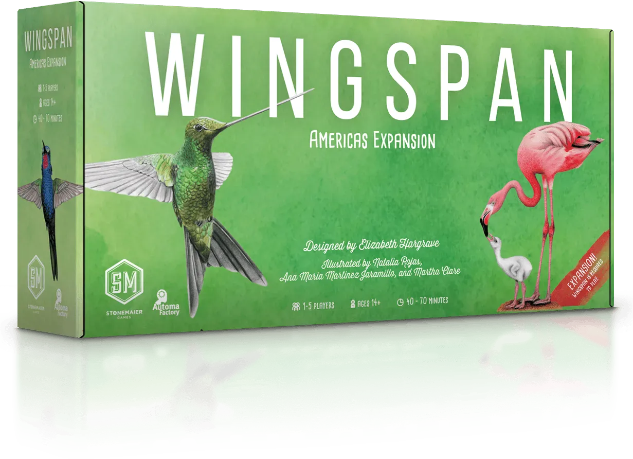 Wingspan Americas EN (papildymas)-Stalo žaidimai-Brain Games LT