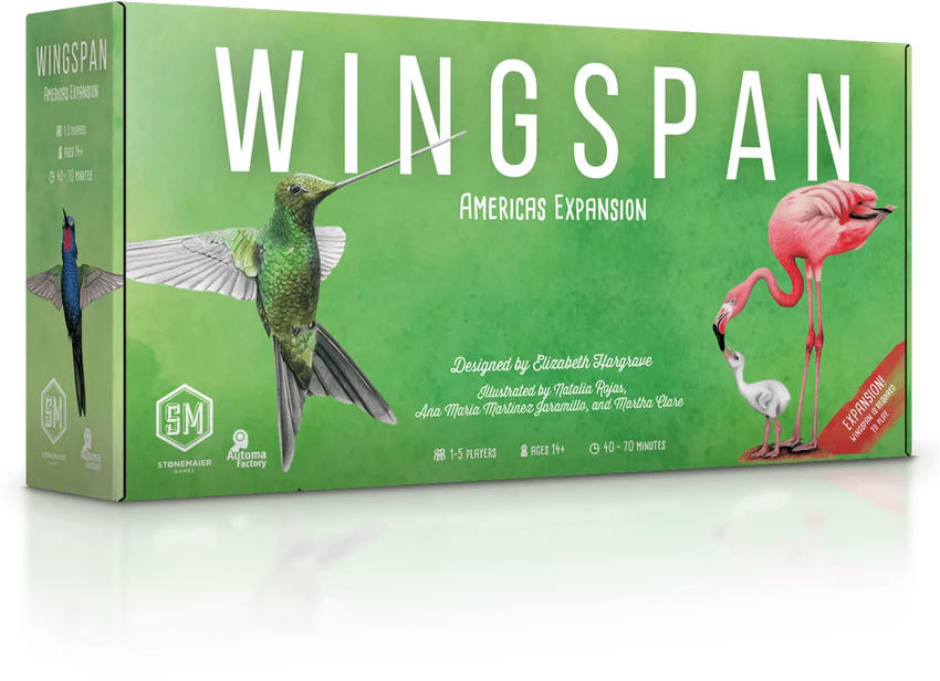Wingspan Americas EN (papildymas)-Stalo žaidimai-Brain Games LT