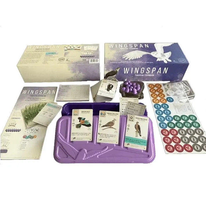 Wingspan European Expansion-Stalo žaidimai-Brain Games LT
