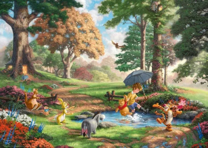 Winnie the Pooh, 1000-Universalios dėlionės-Brain Games LT