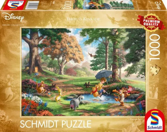 Winnie the Pooh, 1000-Universalios dėlionės-Brain Games LT