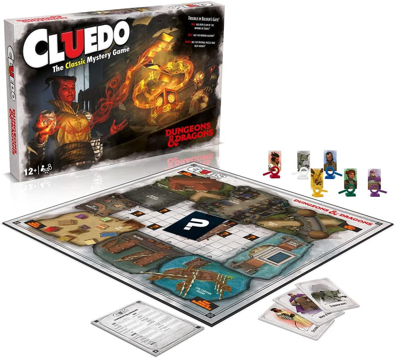 Winning Moves Games Stalo žaidimai Cluedo Dungeons and Dragons