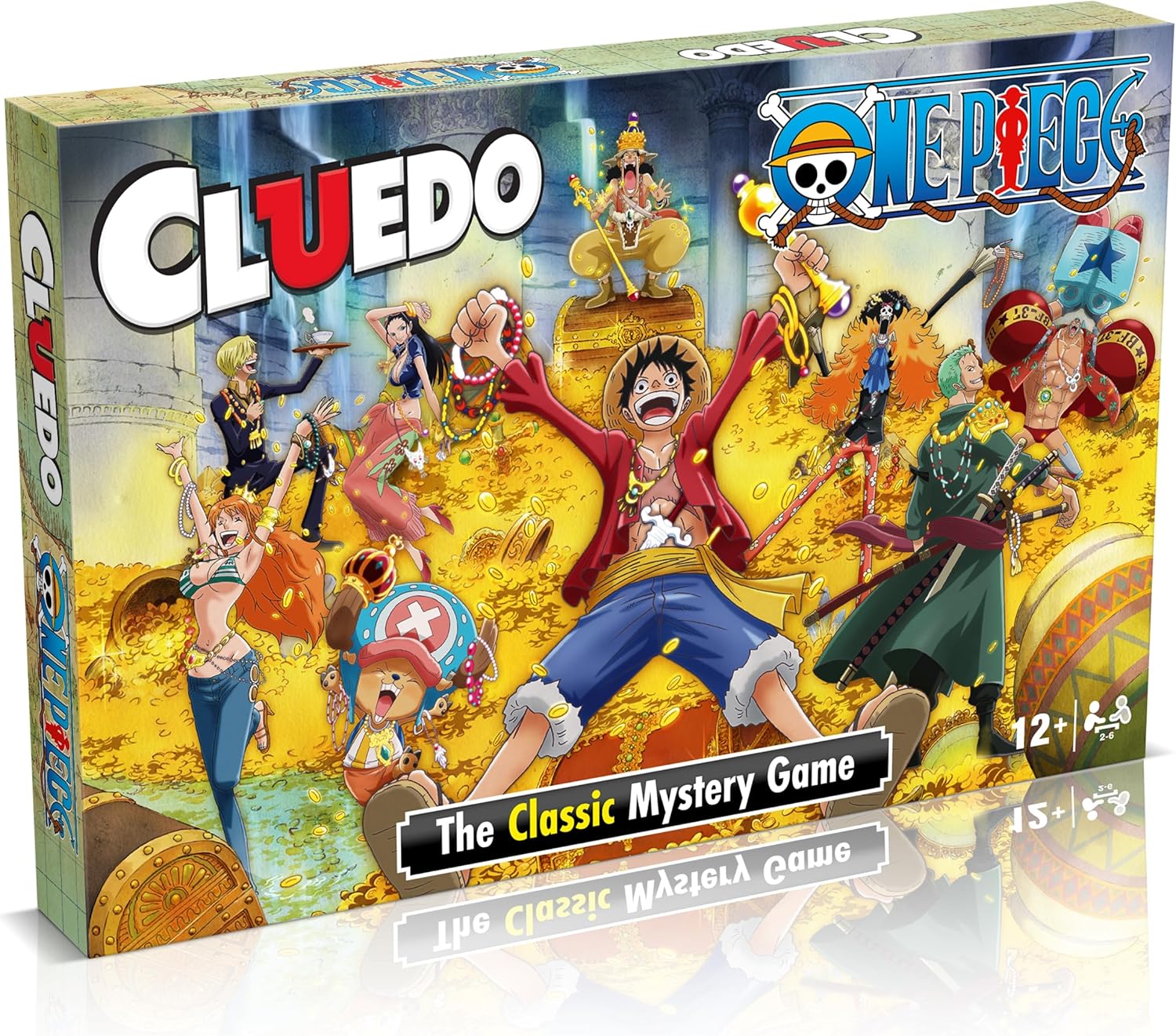 Winning Moves Games Stalo žaidimai Cluedo One Piece