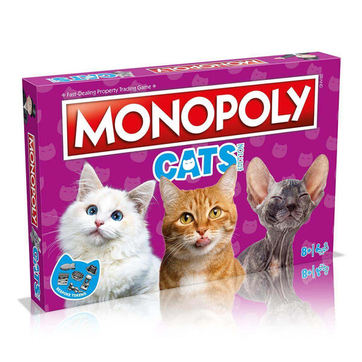 Winning Moves Games Stalo žaidimai Monopoly Cats