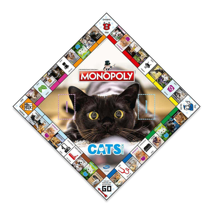 Winning Moves Games Stalo žaidimai Monopoly Cats