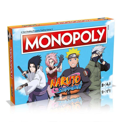 Winning Moves Games Stalo žaidimai Monopoly Naruto