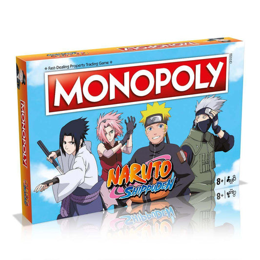 Winning Moves Games Stalo žaidimai Monopoly Naruto