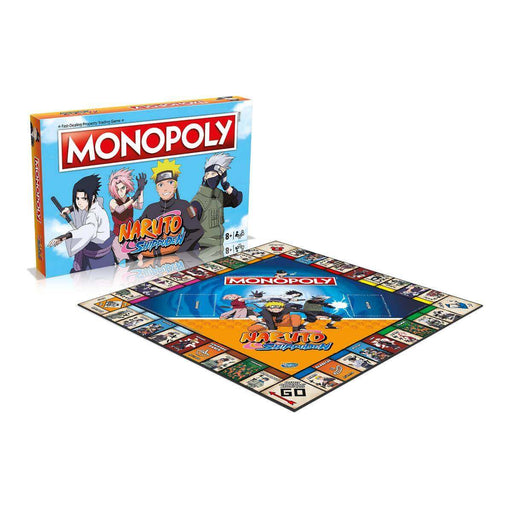 Winning Moves Games Stalo žaidimai Monopoly Naruto