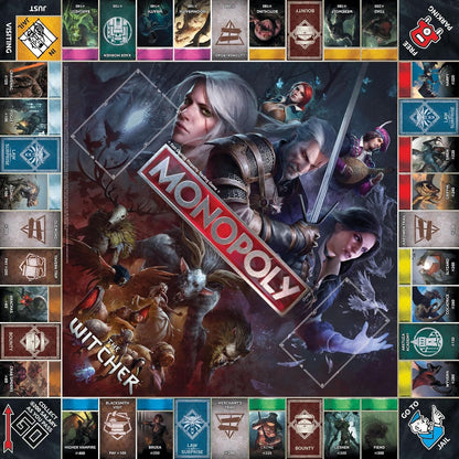 Winning Moves Games Stalo žaidimai Monopoly: The Witcher