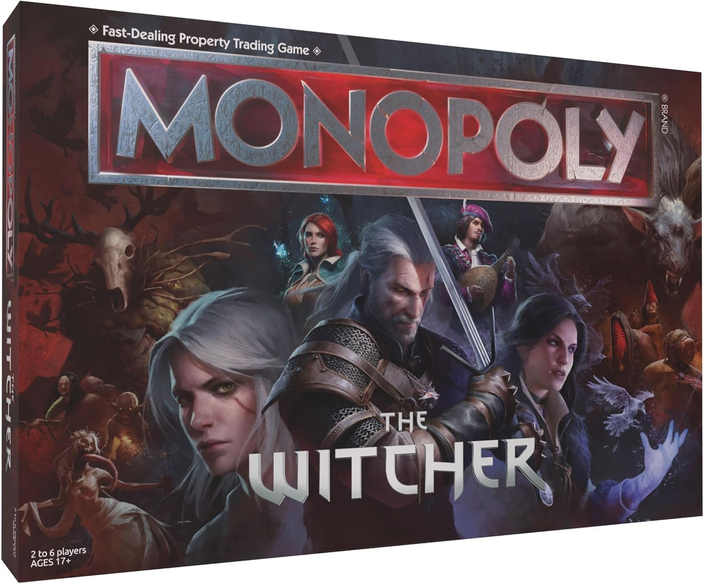 Winning Moves Games Stalo žaidimai Monopoly: The Witcher