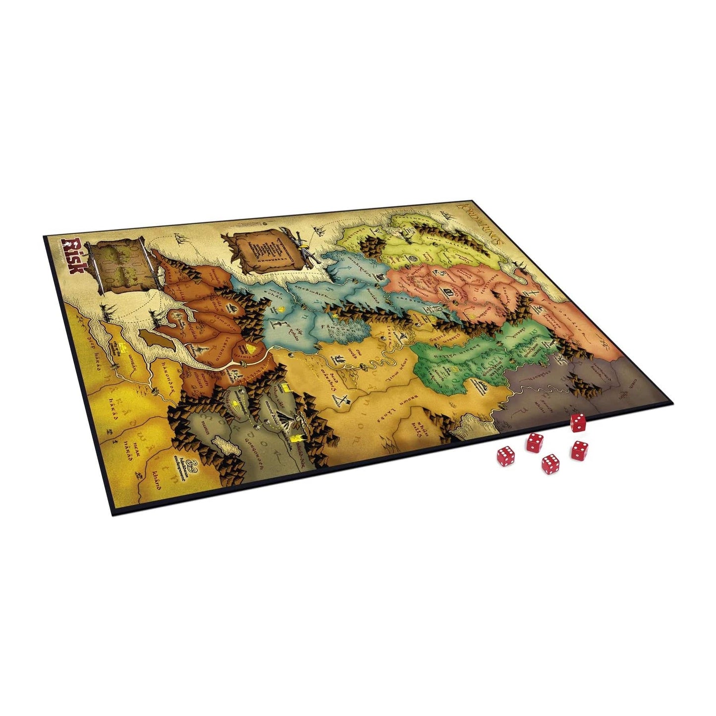 Winning Moves Games Stalo žaidimai Risk Lord of the Rings