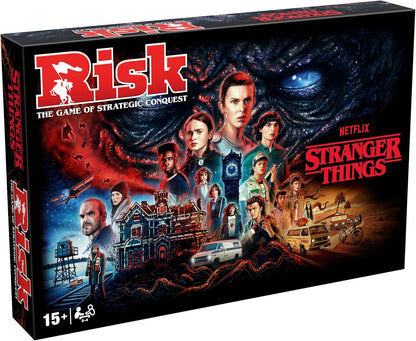 Winning Moves Games Stalo žaidimai RISK Stranger Things