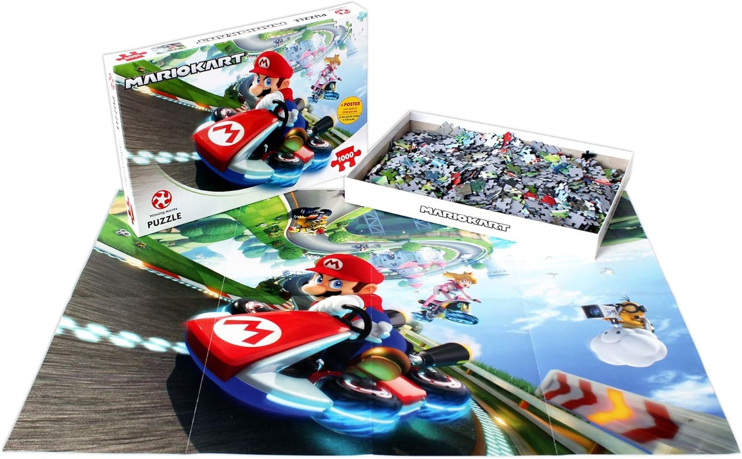 Winning Moves Games Vaikiškos dėlionės Mario, 1000