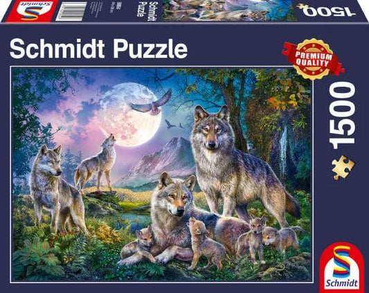 Wolves, 1500-Universalios dėlionės-Brain Games LT