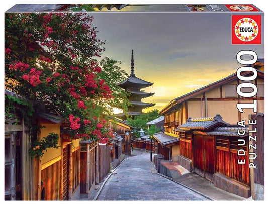 Yasaka pagoda, Kyoto, Japan, 1000-Universalios dėlionės-Brain Games LT