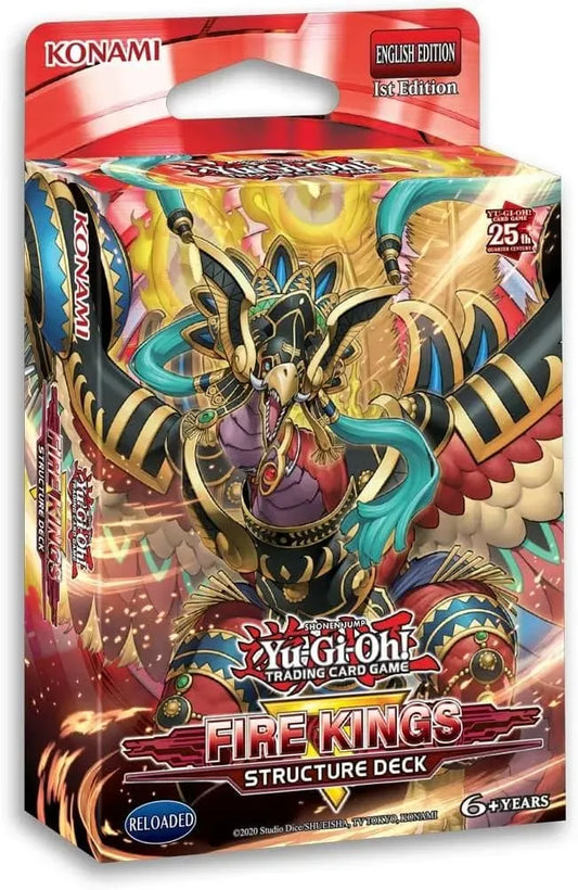 YGO Fire Kings Struc Deck Unlimited-Stalo žaidimai-Brain Games LT