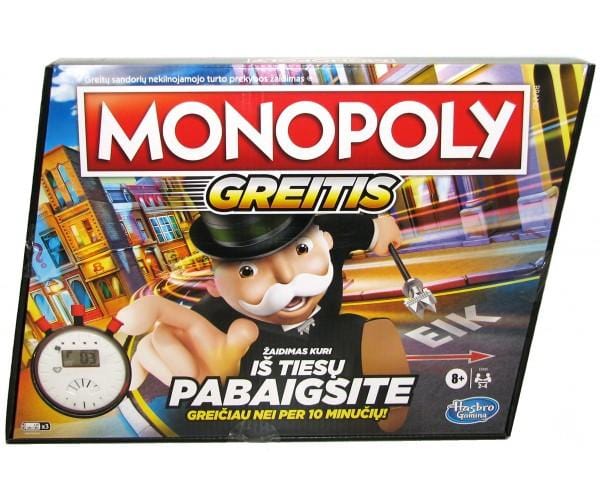 Anvol Stalo žaidimai Monopolis: greitis