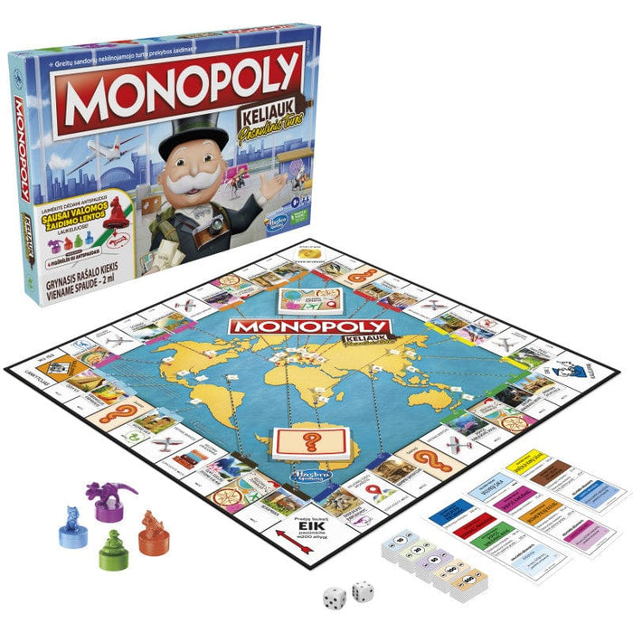 Anvol Stalo žaidimai Monopolis: keliauk. Pasaulinis turas