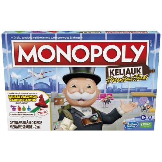 Anvol Stalo žaidimai Monopolis: keliauk. Pasaulinis turas