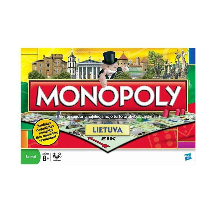 Anvol Stalo žaidimai Monopolis: Lietuva
