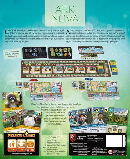 Asmodee Stalo žaidimai Ark Nova