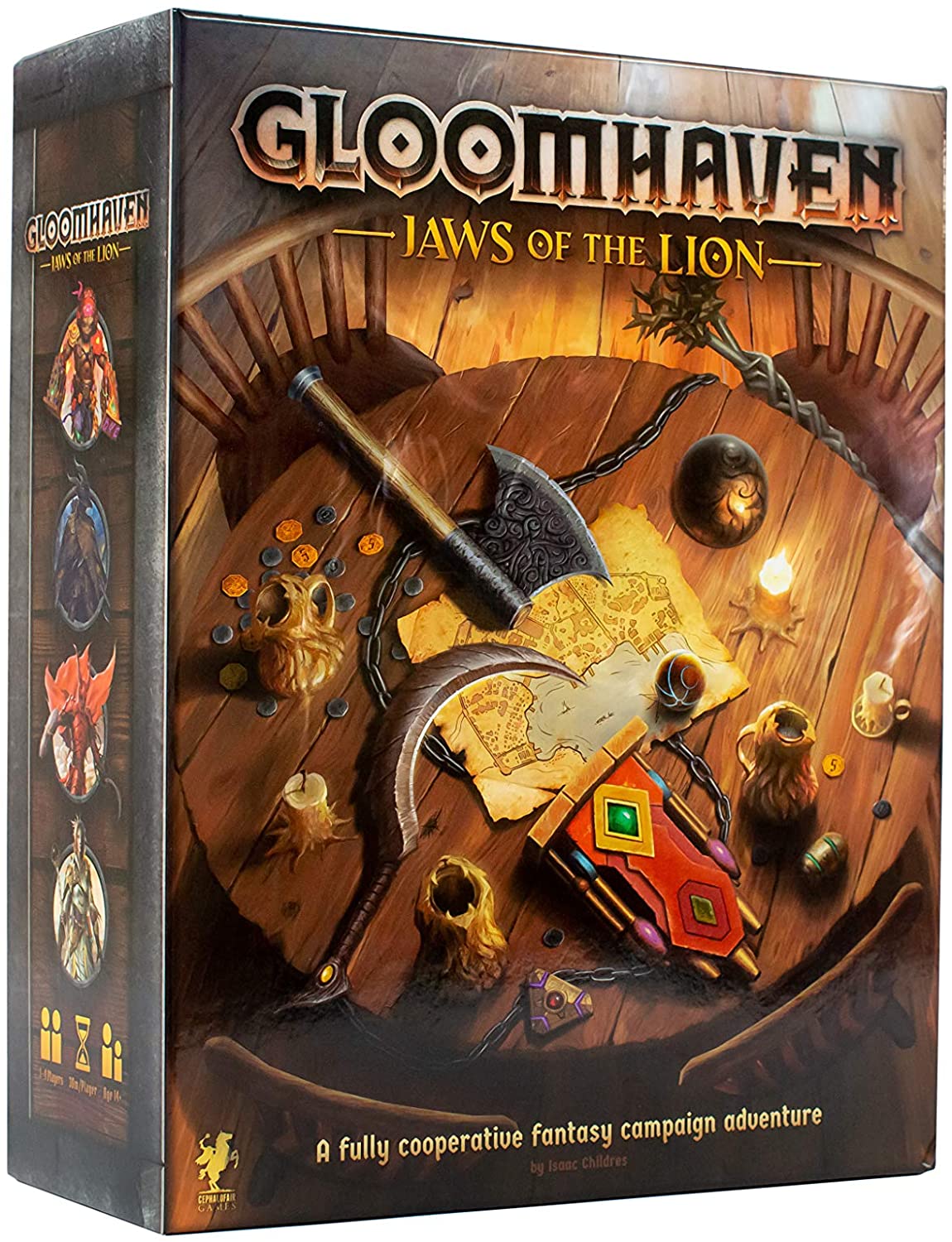 Asmodee Stalo žaidimai Gloomhaven Jaws of the Lion