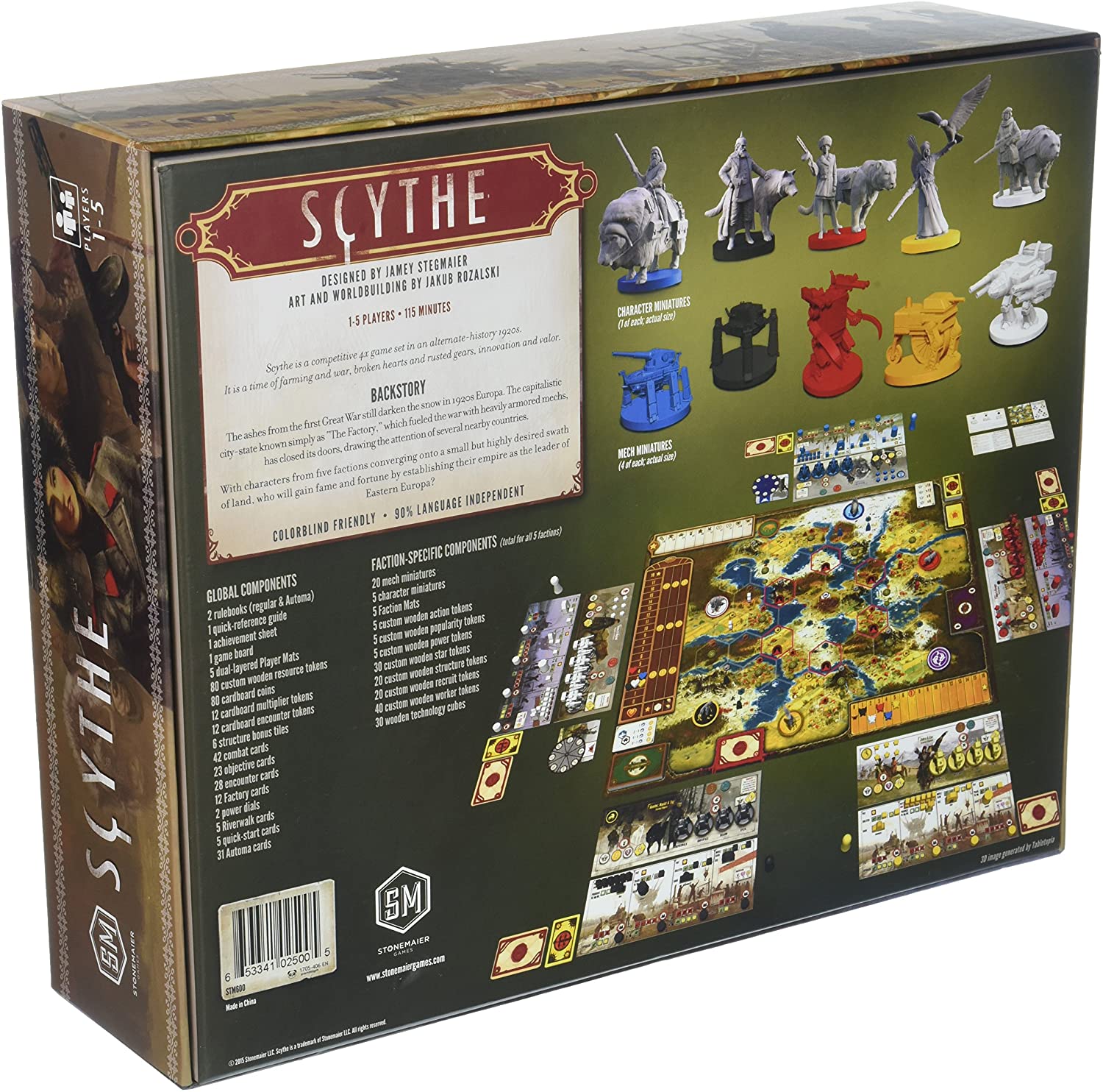 Asmodee Stalo žaidimai Scythe