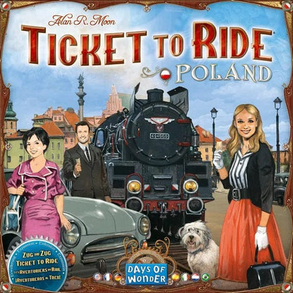 Asmodee Stalo žaidimai Ticket to ride: Poland