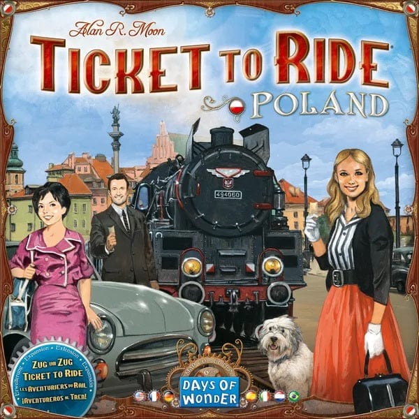 Asmodee Stalo žaidimai Ticket to ride: Poland
