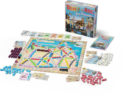 Asmodee Stalo žaidimai Ticket To Ride: San Francisco