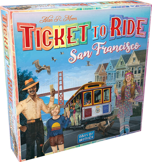 Asmodee Stalo žaidimai Ticket To Ride: San Francisco