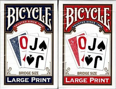 Bicycle Kita Bicycle Bridge Size LARGE Print Red/Blue