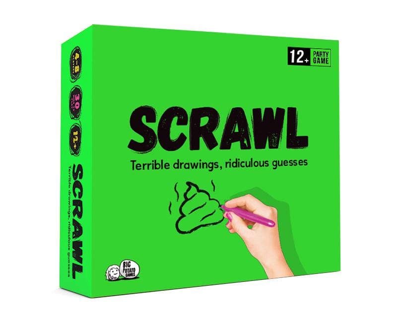English Stalo žaidimai Scrawl 12+ (EN)