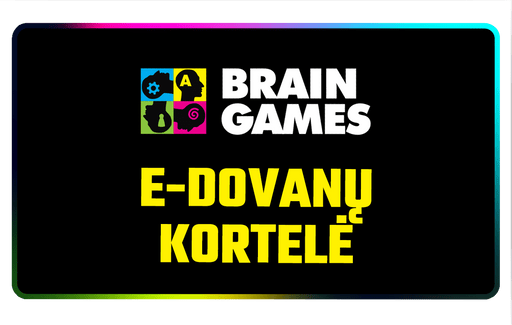 Brain Games LT gift card Gift Cards E-dovanų kortelė