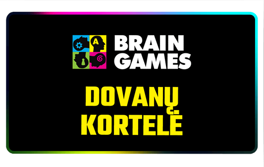 Brain Games LT Gift Cards Dovanų kortelė