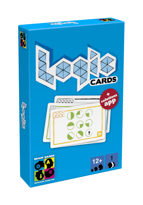 Brain Games LT Loginiai Žaidimai Logic Cards Blue