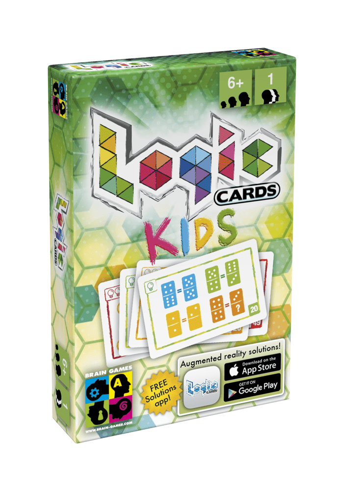 Brain Games LT Loginiai Žaidimai Logic Cards Kids