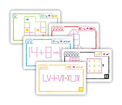 Brain Games LT Loginiai Žaidimai Logic Cards Matchsticks