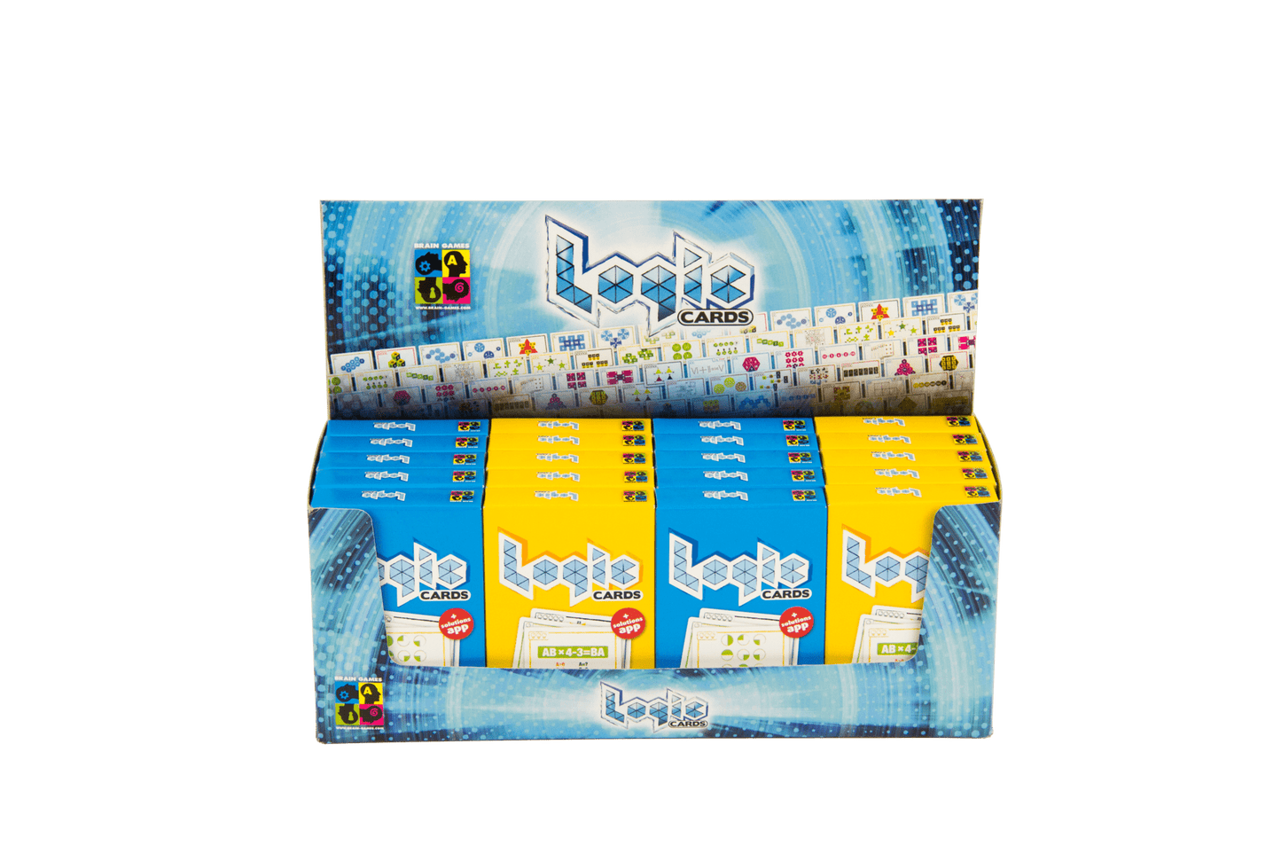 Brain Games LT Loginiai Žaidimai Logic Cards Yellow