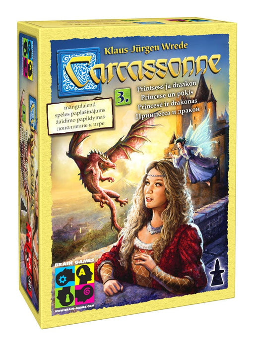 Brain Games LT Stalo žaidimai Carcassonne 3: Princesė ir drakonas (papildymas)