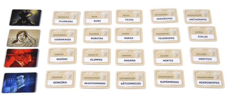 Brain Games LT Stalo žaidimai Codenames