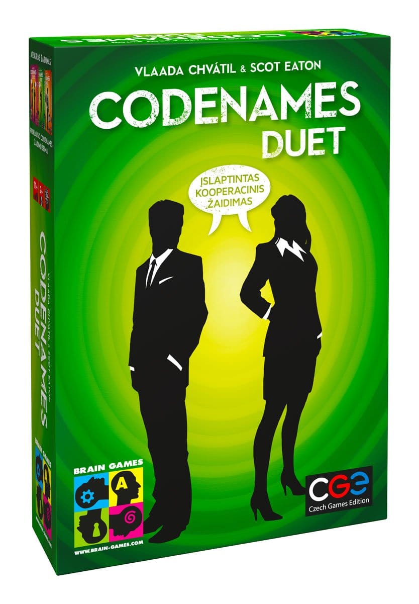 Brain Games LT Stalo žaidimai Codenames Duet