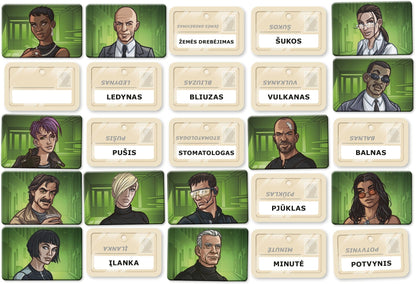 Brain Games LT Stalo žaidimai Codenames Duet