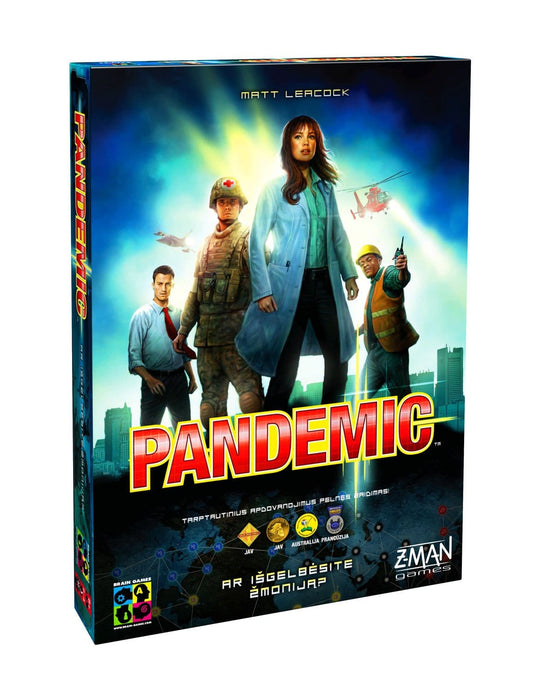 Brain Games LT Stalo žaidimai Pandemic