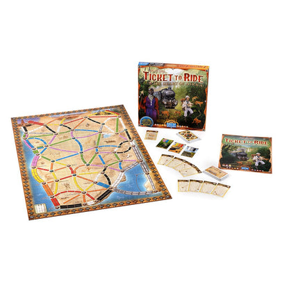 Brain Games LT Stalo žaidimai Ticket to Ride: The Heart of Africa (papildymas)